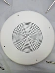Quam BR8WS White Steel Round Baffle Grille For 8" Loudspeakers. Fixed Price $22.90.
