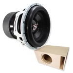 B2 Audio Ragexl 12" Dual 2-OHM Subwoofer + Tru Spec Elite Xxl Enclosure Combo. Fixed Price $1199.95.