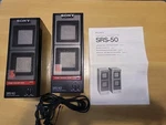 Vintage 1984 Sony SRS-50 Active Speaker Pair For Walkman *no Power Cord*. Fixed Price $69.99.