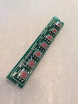 Quasar SQ3200 Key Button Board 166D291A. Fixed Price $9.95.
