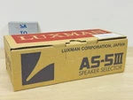 Luxman AS-5III Speaker Selector 4 Output Passive Audio Switch See Description. Fixed Price $129.50.