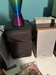 Panasonic And Sony Speakers. Fixed Price $60.00.