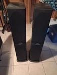 Polk Audio Rt 1000I Tower Powered Speakers Pair W/ Subwoofers & Stands. Fixed Price $250.00.