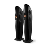Kef Blade Two Meta Floorstanding Speaker - Piano Black/copper (pair). Fixed Price $24999.00.