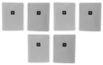 (6) Jbl Control 25-1-WH 5.25" 30W 70V Commercial Restaurant/bar Wall Speakers. Fixed Price $1109.85.