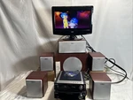 Philips MCD735/37 Micro Theatre System Dvd/cd Tuner/amp/speakers W/remote. Fixed Price $129.00.