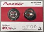 Pioneer TS-120TWM Polyimide 1-INCH Dome Tweeters Universal Fit 100W Rms & 450W. Fixed Price $48.97.