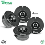 4X Timpano 1200 Watt Car Audio Bullet Tweeters TPT-ST3 Black 3.75" Shallow Ohm. Fixed Price $45.90.