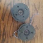 Pair Philips AD0161/T8 Dome Tweeters Ohm Vintage Belgium Hifi Speaker Drivers. Fixed Price $60.00.