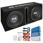 Mtx Magnum MB210SP 10" 400W Rms Dual Car Loaded Subwoofer Box With Wiring Kit. Fixed Price $291.99.