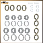 For 1.25" To 1.75" 5200-7000 Lbs Trailer Axle 4 Set Bearing Kit. Fixed Price $45.67.