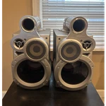 Jvc SP-MXGT80 2.0 Wired Front L/r Speaker Pair 6 Ohm Silver. Fixed Price $235.00.