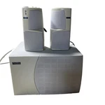 Altec Lansing ACS495 2.1 Desktop Speakers W/ Powered Subwoofer White Tested. Fixed Price $145.00.