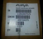 New Avaya Square Indoor Box Speaker LUSQIN70VS. Fixed Price $40.00.