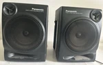 Panasonic SB-AKX14 Speakers Bamboo Cone Bass Piano Black Tested Works. Fixed Price $18.95.