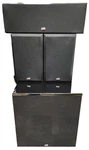 Psb Subsonic Iii Subwoofer, 200C Center, Amazing Alpha Pair -home Theatre Bundle. Fixed Price $500.00.