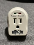 Tripp Lite Spikecube Wallmount Plug In Surge Protector Direct 600 Joules. Fixed Price $8.99.