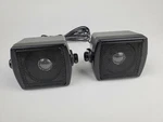 Foster Vintage External Mini Portable Audio Speaker Pair (QTY2) 1992 Wired Black. Fixed Price $19.99.
