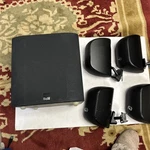 Bowers & Wilkins ASW608 Compact Subwoofer With 4M-1 Speakers Plz Check Pictures. Fixed Price $1050.00.