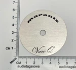 Marantz 60MM Vari Q Plug Cover Plate Silver Aluminum Custom Reproduction. Fixed Price $10.00.