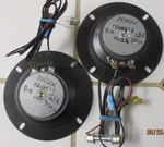 Jensen Tweeter Pair 85C.6, From Model 1230, Ohm 3" Cone, 4.25" Flange 2208551. Fixed Price $34.78.