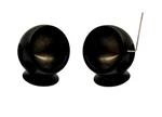 Black Aluminum Pods Mounting Custom Scan Speak D3004/602006 Tweeters. Fixed Price $99.99.