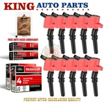 Motorcraft Spark Plugs & Ignition Coils DG508 6.8L Ford E350 12LU12A388AA. Fixed Price $113.29.
