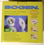 Bogen SM4T Easy Install 4W Ceiling Speaker W/ Volume Control, 25V 70V Pa Systems. Fixed Price $50.00.