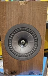 Kef Q350 Series 6.5" 2-WAY Bookshelf Speakers (single) Walnut Used. Fixed Price $194.85.