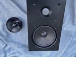 Jamo Graphic Main Stereo 2-WAY Bassreflex Speaker Single No Cabinet Black. Fixed Price $59.99.