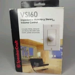 Speakercraft VS160 Impedance Matching Decora Stereo Volume Control White New. Fixed Price $16.00.