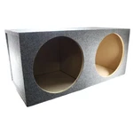 15" Sealed Carpeted Dual Subwoofer Box Made W/ Heavy-duty Mdf Audiopipe. Fixed Price $199.99.