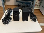 Bose Double Cube Jewel Speaker With Cord, Wire - Black, One Missing Gril. Fixed Price $65.00.