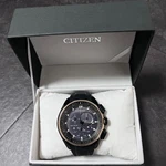 Citizen BZ1024 05E Eco Drive Watch Black Gold Dlc Sapphire Glass Case. Fixed Price $367.63.