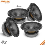 4X Prv 6.5" Midrange Water Resistant Speaker 6MR400CF-4 Carbon Fiber 1600W Ohm. Fixed Price $279.64.