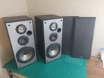 Pioneer 160W Speakers S-H253B-K 3-WAY Bookshelf Tested & Working 8 Ohms 22X10X10. Fixed Price $149.99.