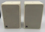 Vintage Ads L300C Speakers Pair - White Audiophile Bookshelf Monitors Tested. Fixed Price $225.00.