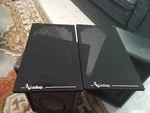 Grills With Emblems For Infinity 225 Speakers. Fixed Price $19.95.