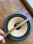 Woofer For Akai SW-117 Speaker, One. Rare Vintage Exc++ Meters 6.8OHMS "16S-17". Fixed Price $25.00.