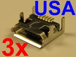 3X Micro Usb Charging Port For Altec Lansing Lifejacket 2 Bluetooth Speaker Usa. Fixed Price $8.89.