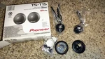 Pioneer TS-T15 20MM Dome Tweeters 120W. Fixed Price $30.00.