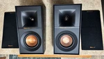 Klipsch R-40SA Dolby Atmos Surround Sound Speakers Pair Black Tested Excellent. Fixed Price $170.00.