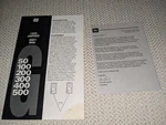 Jbl G100 G200 G300 G400 G500 Speaker Original Owners Manual W/warranty Card. Fixed Price $17.87.