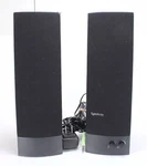 Ibm Infinity 3W Black Desktop Computer Speakers Model 25P4726. Fixed Price $32.00.
