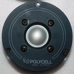 1 Infinity High Output Polycell Tweeter 902-2638 Withrecently Replaced Diaphragm. Fixed Price $39.00.