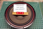 Sony SS-U870 Woofer P/n 1-503-512-11 Ohms Bench Tested With 60 Watt Amplifier. Fixed Price $21.99.