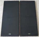 Fisher Grill Cover Set Removed From Model STV-758 Tower Floor Speaker System. Fixed Price $67.98.