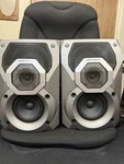 One Pair Panasonic SB-AK27 Speakers Tested Great Working Condition. Fixed Price $35.00.