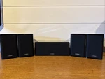 Yamaha NS-B40 NS-C40 5 Speaker Surround Set Home Theater 6 Ohm Tested Works. Fixed Price $73.11.