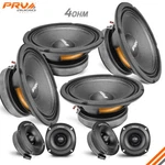 4X Prv 6.5" Midbass Speakers 6MB200-4 V2 + Shallow Tweeters TW350TI-4 Slim. Fixed Price $170.50.